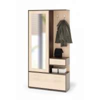 Прихожая ВШ-6 Венге/Беленый дуб