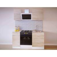 Кухня ПН-04 + ТК-04.1 + ПН-06 + ТК-06м Сокол дуб