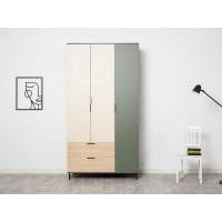 Марвэл Шкаф 16.317.03 Темно - серый / Плэйн / Дымчатый Зеленый