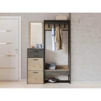 Трувор прихожая 1 Дуб Гранж Песочный/Интра