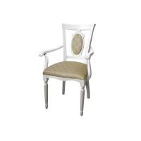 Кресло С-11 белый/андрис бежевый