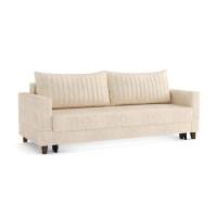 Диван-кровать Евромагнат велюр тенерифе крем