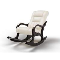 Кресло-качалка Родос Черный / Крем