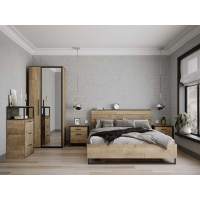 Трувор спальня 3 Дуб Гранж Песочный/Интра