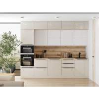 Кухня Арли 1 Белый / Кашемир