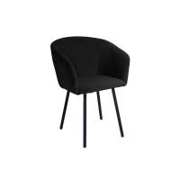Стул Памела велюр черный