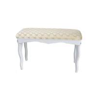 Банкетка Б-1 белый/андрис бежевый