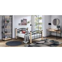 Спальня Скарлетт 1 710 Дуб сонома/Черный