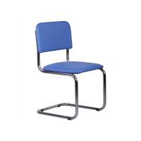 Стул Сильвия к/з синий