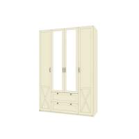 Бэль Шкаф четырехдверный Слоновая кость