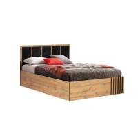 Кровать Либерти 51.18 Дуб вотан/Черный