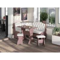 Кухонный набор Орхидея Люкс ясень темный/милк