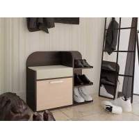 Ивушка 6 Тумба для обуви Бодега Темный / Светлый