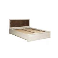 Кровать двуспальная с подъемным механизмом 32.26-02 Сохо (1600) Бетон пайн белый Кровать двуспальная с подъемным механизмом 32.26-02 Сохо (1600) Бетон пайн белый