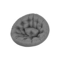 Кресло Форест (бескаркасное) жаккард тесла дым