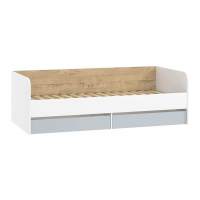 НМ 041.38 кровать Морти Дуб Бунратти/белый/серый НМ 041.38 кровать Морти Дуб Бунратти/белый/серый