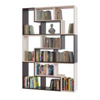 Стеллаж Сокол 4 (6 модулей ПК-9) Венге/Беленый дуб