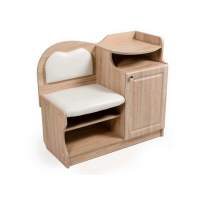 Банкетка под телефон 1 дуб сонома-милк