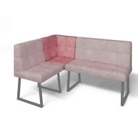 Кухонный диван Реал МУ 590 Коралл/Черный муар