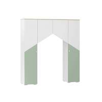 НМ 041.45 шкаф комбинированный Банни белый/дуб сонома/макарун