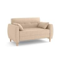 Диван-кровать Хэппи М велюр велутто кремовый 18