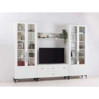 Гостиная Валенсия 3 Белый