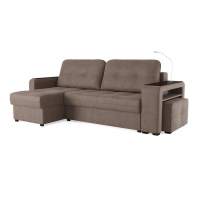 Диван угловой Smart 4 левый Kongo brown