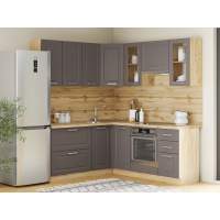 Кухня Вокс комплект 3 Дуб Крафт золотой / Графит