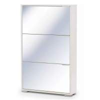 Обувница VIVA 3 Белый/Зеркало