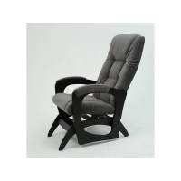 Кресло-маятник Леон Черный / Графит