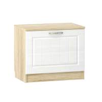 НМ 040.47 Тумба для обуви Оливия Дуб Сонома/белое дерево