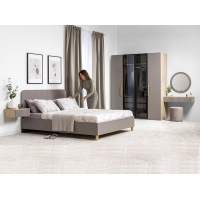 Спальня Амьен комплект 1 Плэйн/Веллюто Капучино