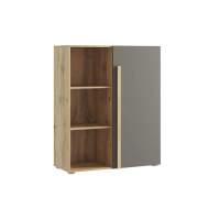 ВИЛЛИТУС М3 стеллаж дуб Вотан/графит