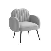 Кресло Флеминг S велюр тенерифе грей