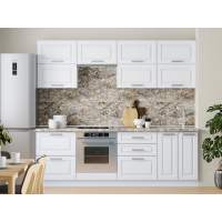 Кухня Вокс комплект 7 Белый / Меренга