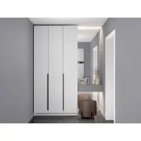 Брандо шкаф для одежды 67.15 ЛДСП Белый