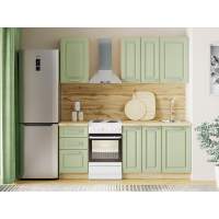 Кухня Вокс комплект 1 Дуб Крафт золотой / Фисташка