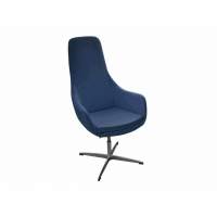 Кресло КВАНТ L к/з синий
