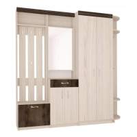 Прихожая Ева 2 комплект 5 Туя светлая/Таксония темная