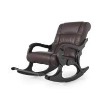 Кресло-качалка Родос Черный / Венге