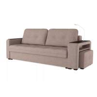 Диван Smart 4 пуф справа Б3-3Т-Б4 СК Рогожка Sherlock 932