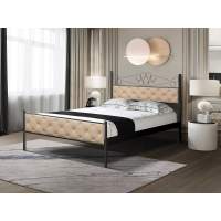 Кровать двойная 42.29-01 Верона Металл черный Кровать двойная 42.29-01 Верона Металл черный