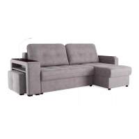 Диван угловой Smart 4 Б4-2Т-1Пф-Б3 Велюр Кашемир 890