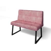 Кухонный диван Реал МД 1100 Коралл/Черный муар в гостиную