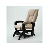 Кресло-маятник Леон Черный / Песок