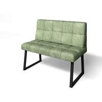 Кухонный диван Реал МД 1100 Мохито/Черный муар