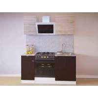 Кухня ПН-04 + ТК-04.1 + ПН-06 + ТК-06м Сокол венге/дуб