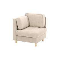 Кресло Шелдон / букле Лайк кремовый 100