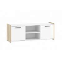 Тумба ТВА Симпл НМ 013.41 дуб сонома/белый