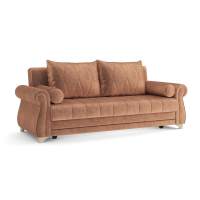 Диван-кровать 3-х местн. Порто М велюр тенерифе корица/шоколад